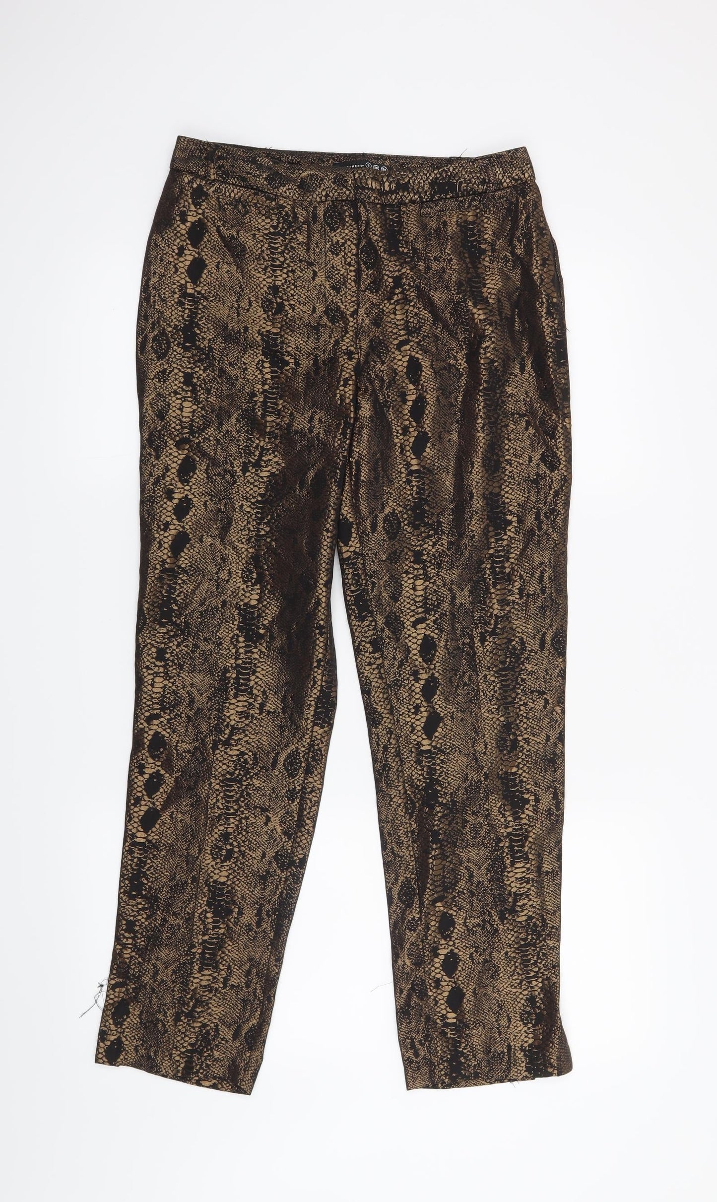 Womens UK Size 8 Atmosphere Regular Fit  Black Trousers