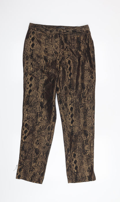 Womens UK Size 8 Atmosphere Regular Fit  Black Trousers