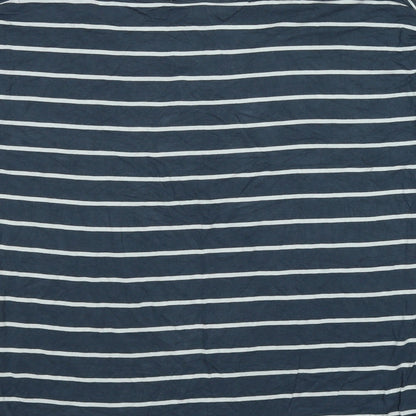 Womens UK Size 10 Kenar Blue Tunic T-Shirt