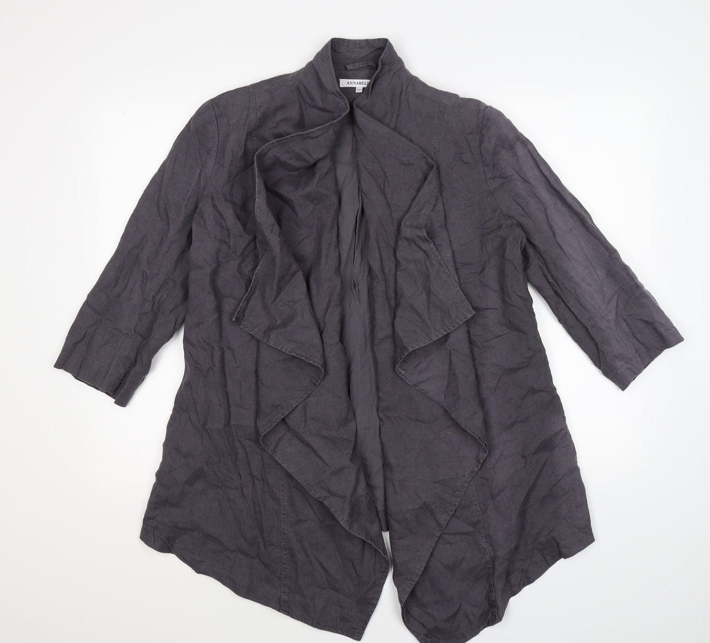 Annabelle Womens Grey   Cardigan Jumper Size 12  - waterfall