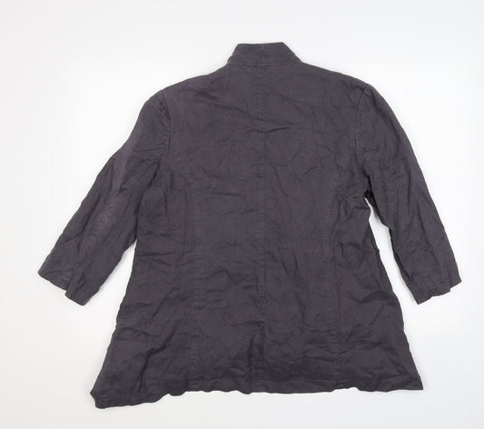 Annabelle Womens Grey   Cardigan Jumper Size 12  - waterfall