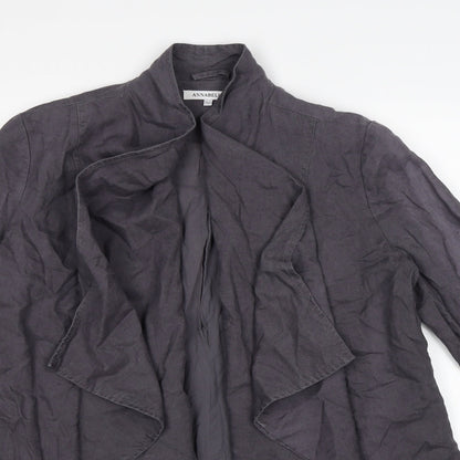 Annabelle Womens Grey   Cardigan Jumper Size 12  - waterfall