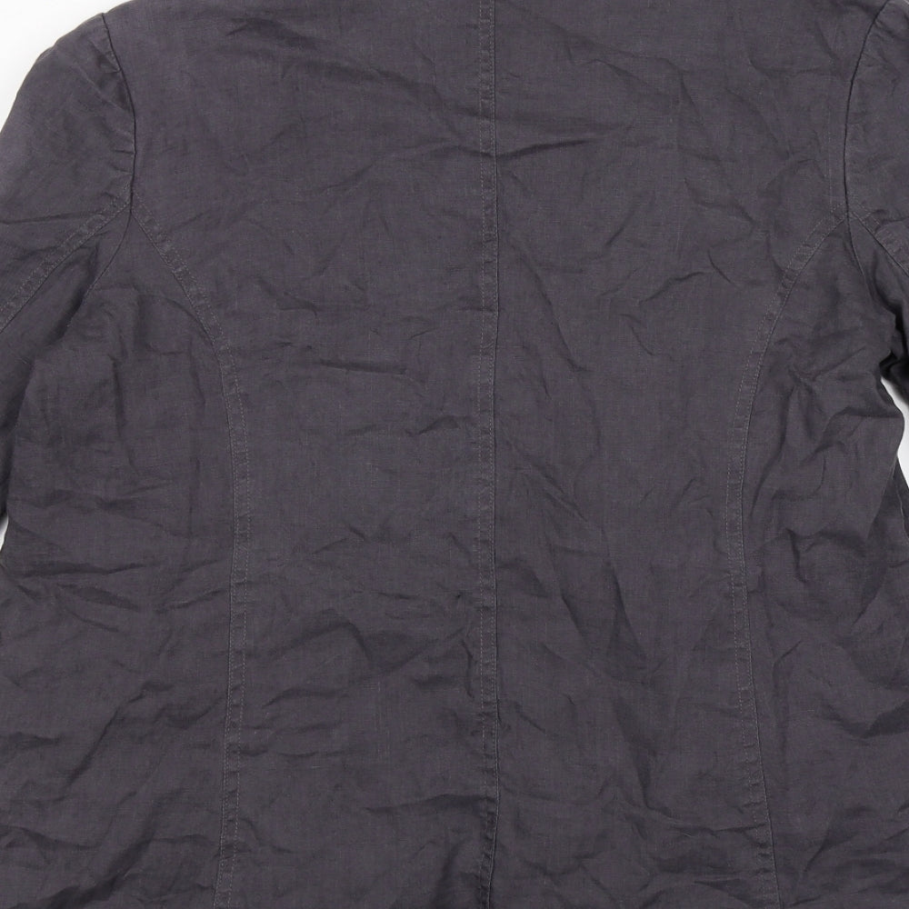 Annabelle Womens Grey   Cardigan Jumper Size 12  - waterfall