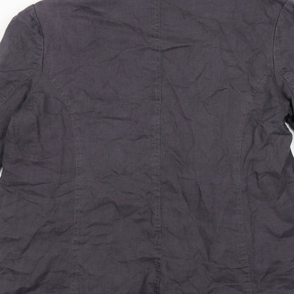 Annabelle Womens Grey   Cardigan Jumper Size 12  - waterfall
