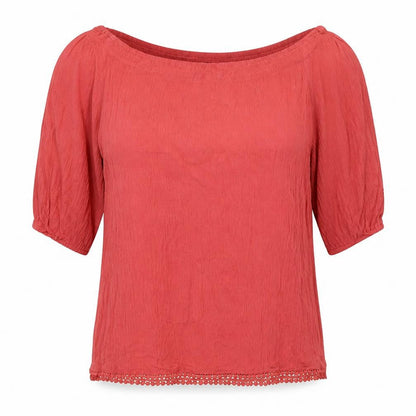 Womens UK Size 12 New Look Pink Tunic T-Shirt