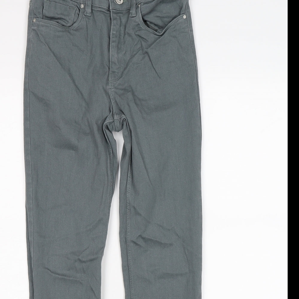 Womens UK Size 8 H&M Regular Fit Skinny Grey Jeans