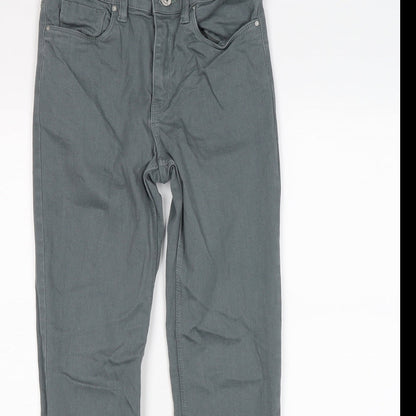 Womens UK Size 8 H&M Regular Fit Skinny Grey Jeans