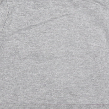 evie Girls Grey  Jersey Pullover Sweatshirt Size 5 Years  - Wake Up Awesome