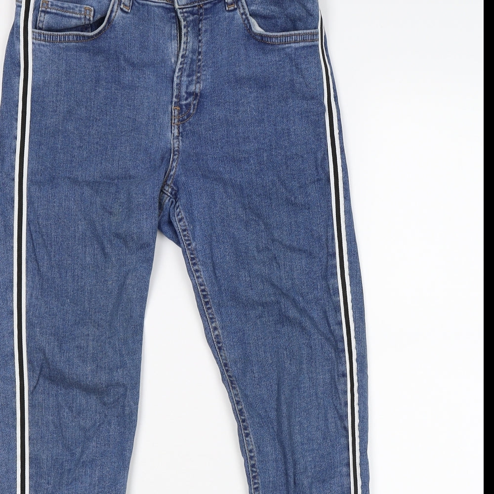 denim co Womens Blue  Denim Skinny Jeans Size 8 L26 in - taped seams