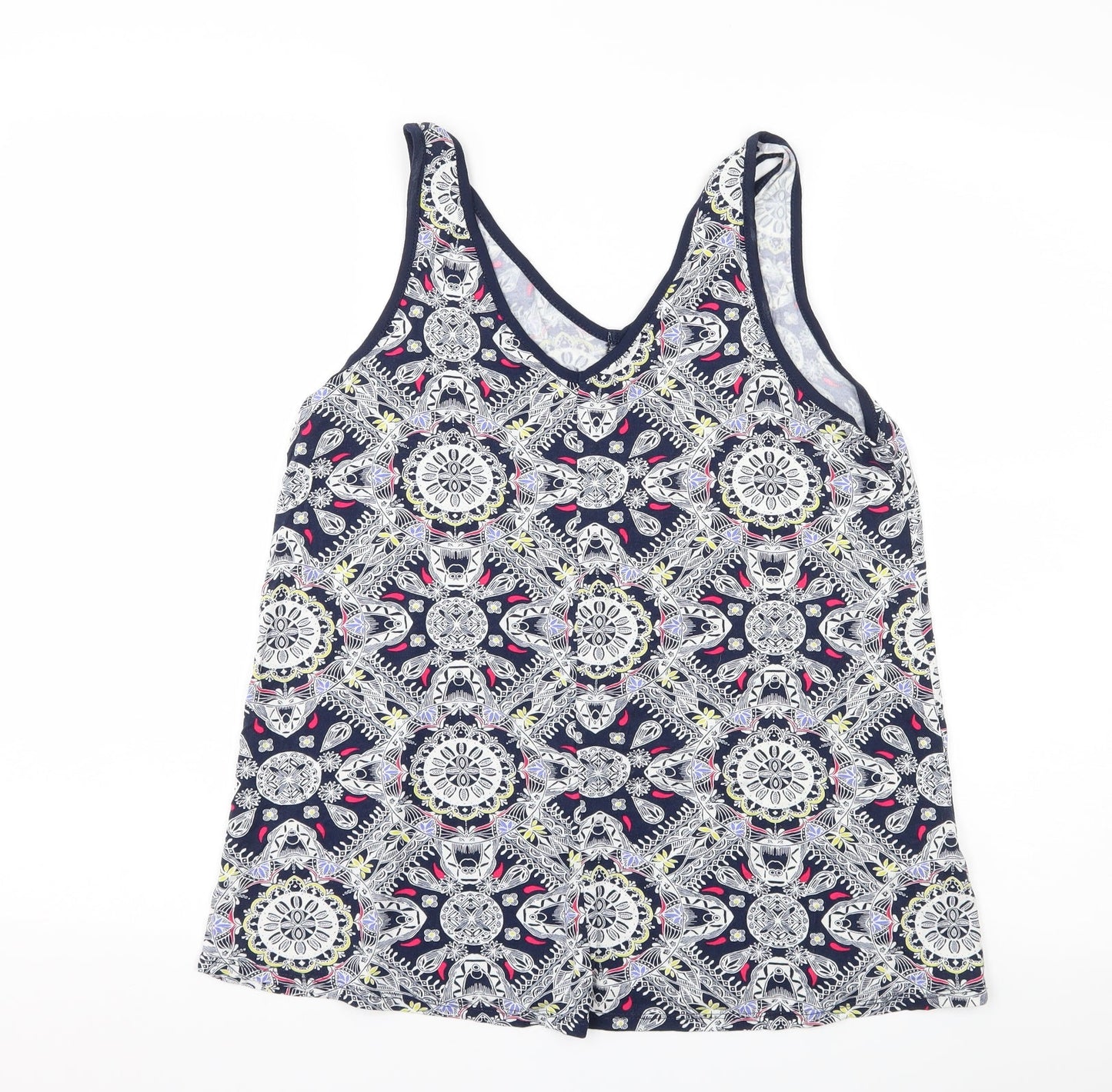Womens UK Size 10 George Blue Basic Tank