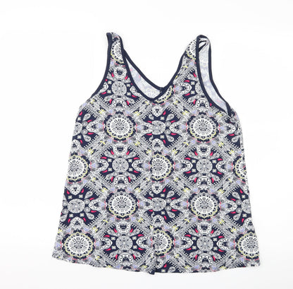 Womens UK Size 10 George Blue Basic Tank