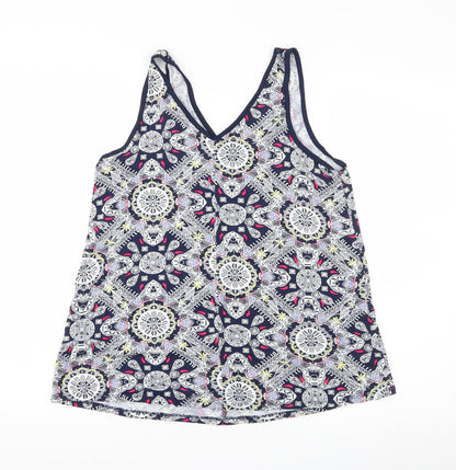 Womens UK Size 10 George Blue Basic Tank