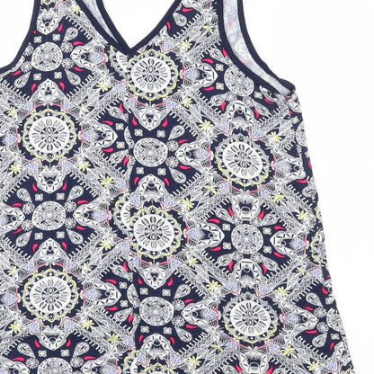 Womens UK Size 10 George Blue Basic Tank