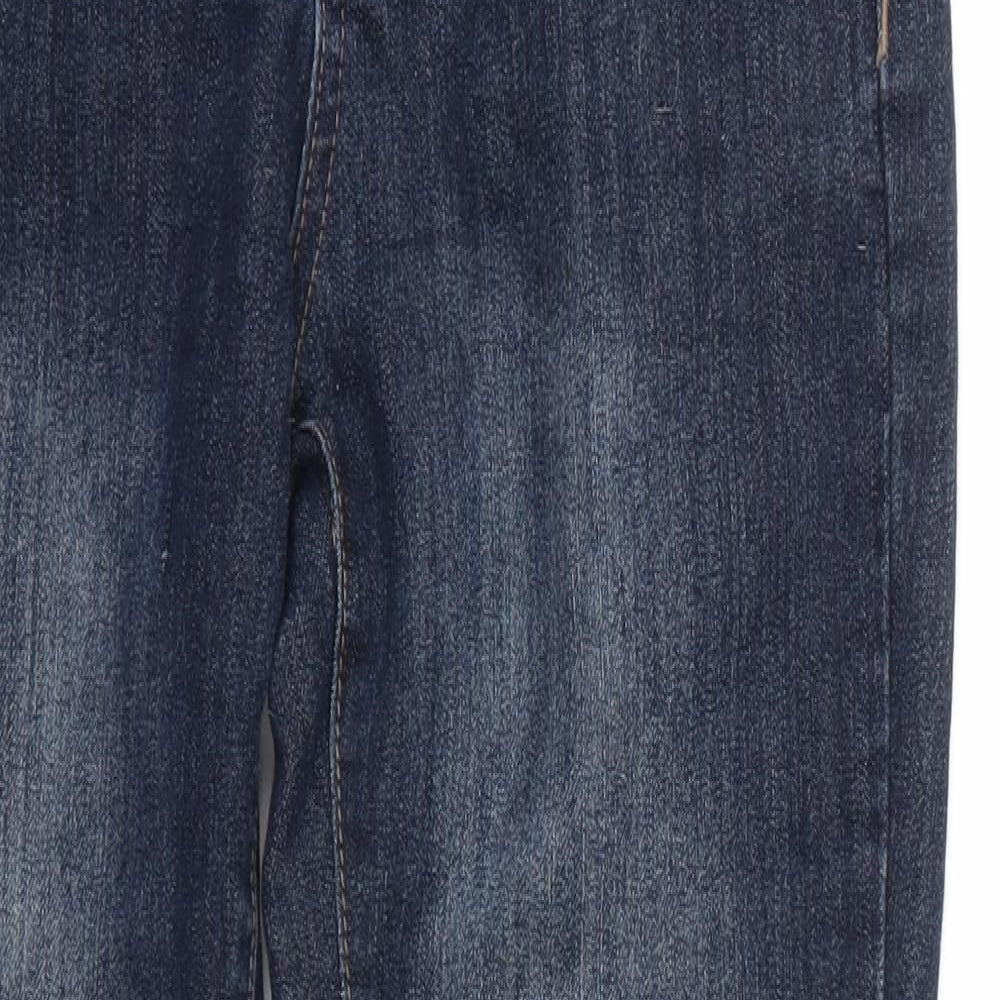 denim co Womens Blue  Denim Skinny Jeans Size 8 L26 in