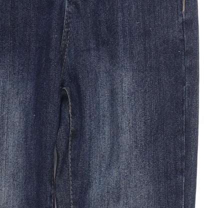 denim co Womens Blue  Denim Skinny Jeans Size 8 L26 in