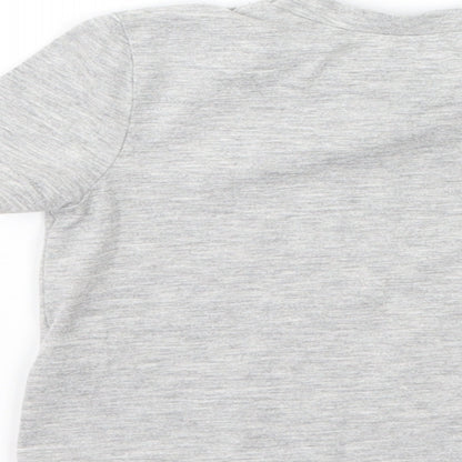 Very  Boys Grey   Basic T-Shirt Size 6-9 Months  - Little Brother