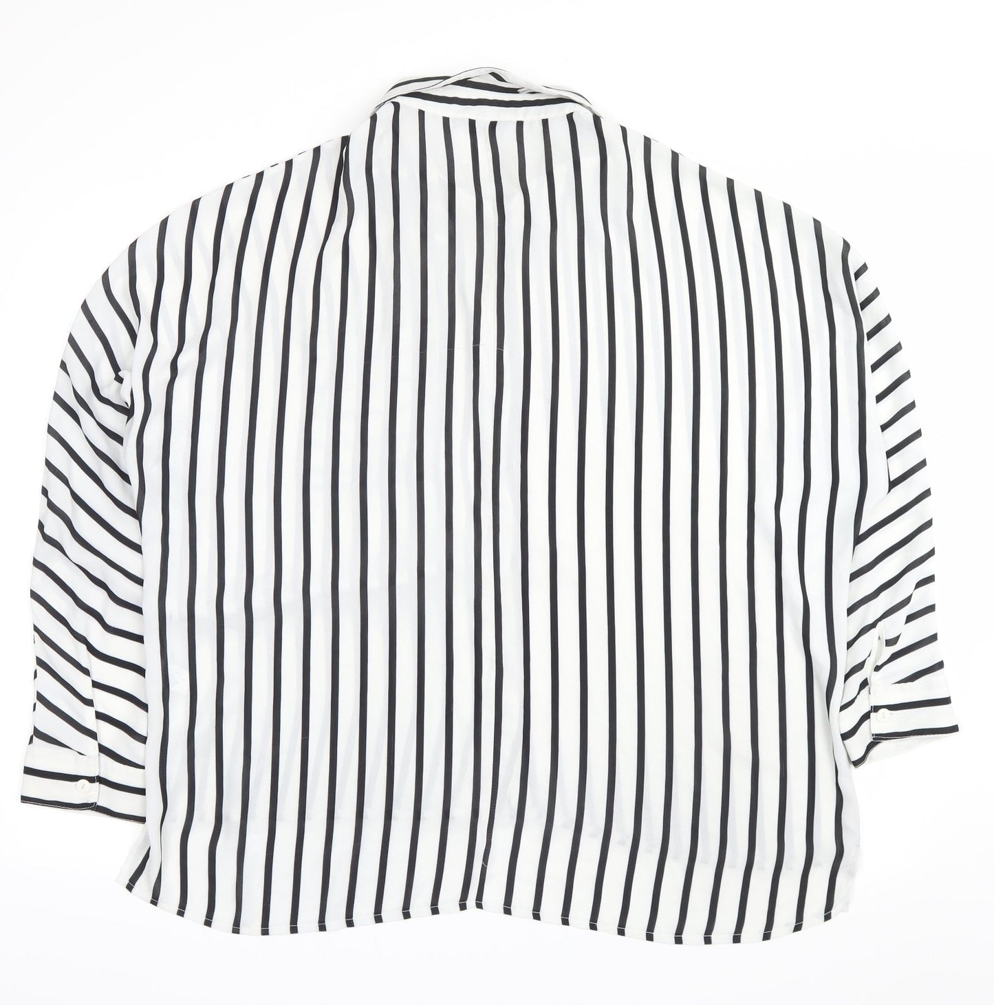 Womens UK Size 16 Select White Basic Button-Up