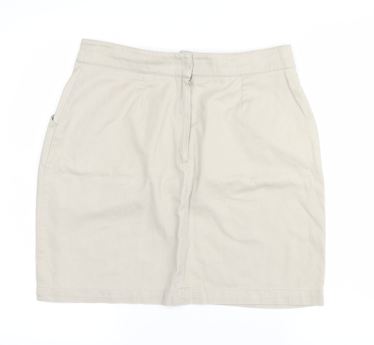 Joie de Vivre Womens Beige   Bandage Skirt Size 12