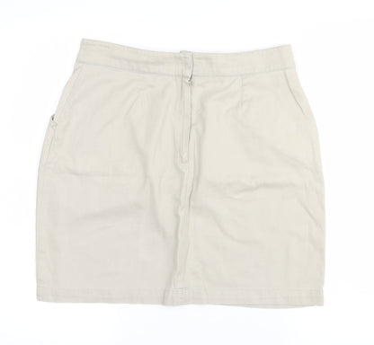 Joie de Vivre Womens Beige   Bandage Skirt Size 12