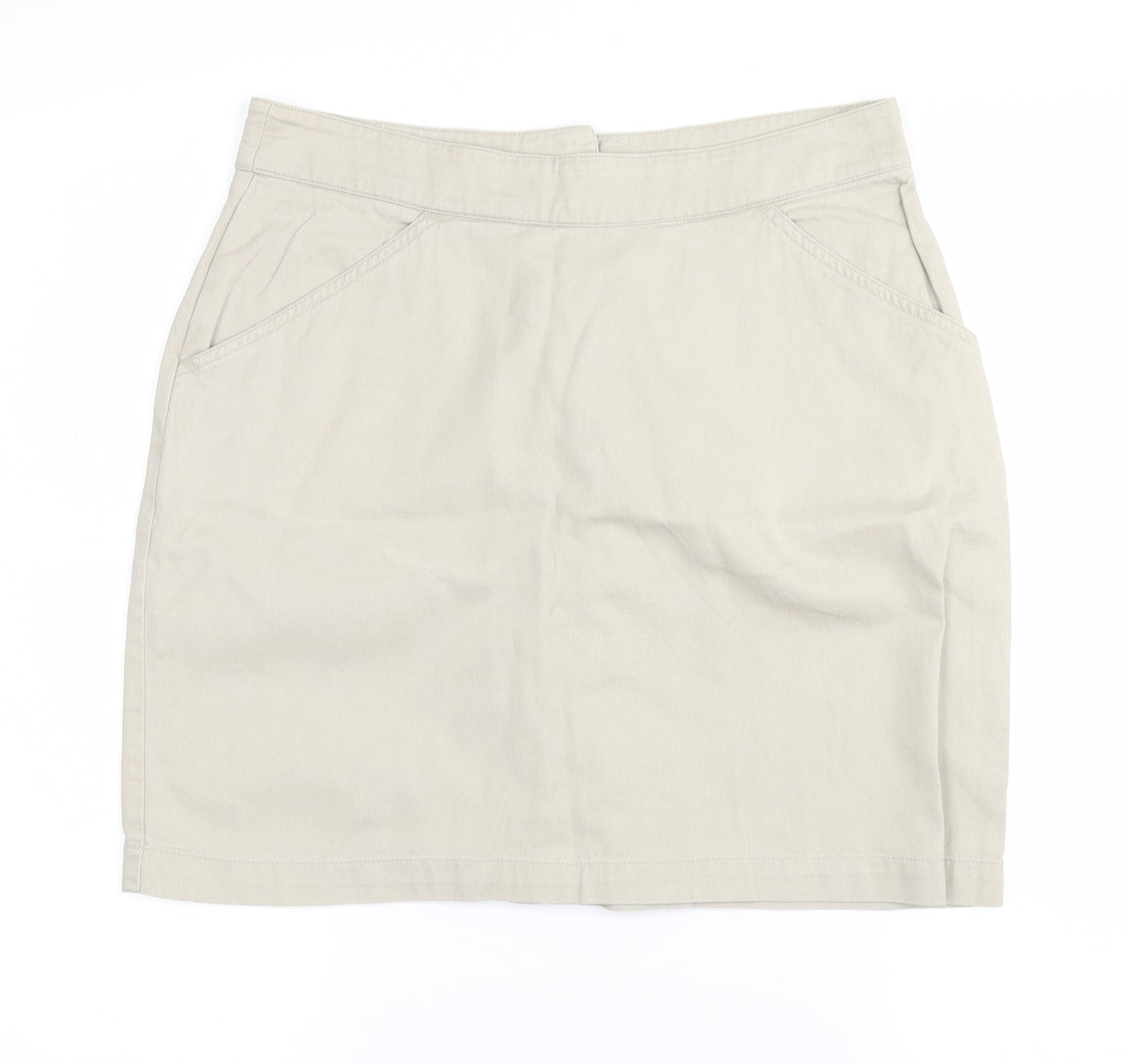 Joie de Vivre Womens Beige   Bandage Skirt Size 12