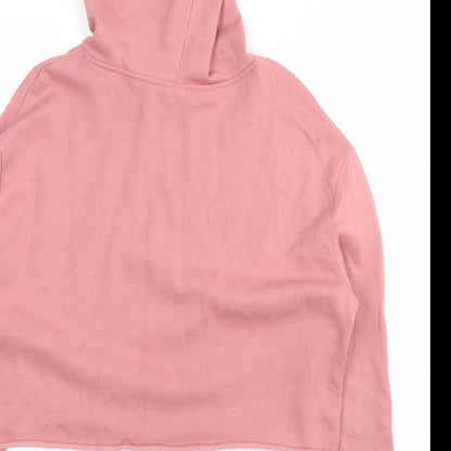 H&M Womens Pink   Pullover Hoodie Size M