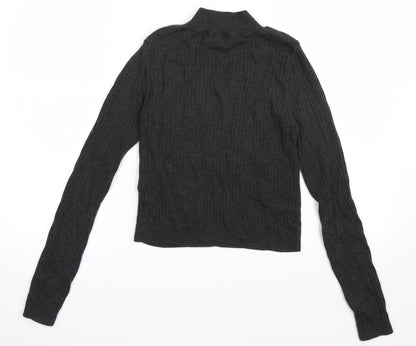 Topshop Womens Grey   Pullover Jumper Size 14