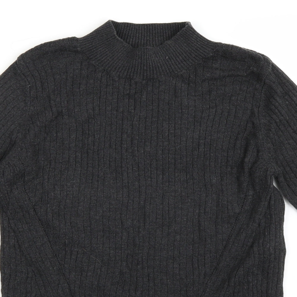 Topshop Womens Grey   Pullover Jumper Size 14