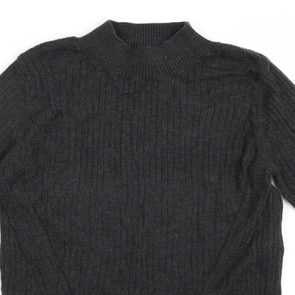 Topshop Womens Grey   Pullover Jumper Size 14