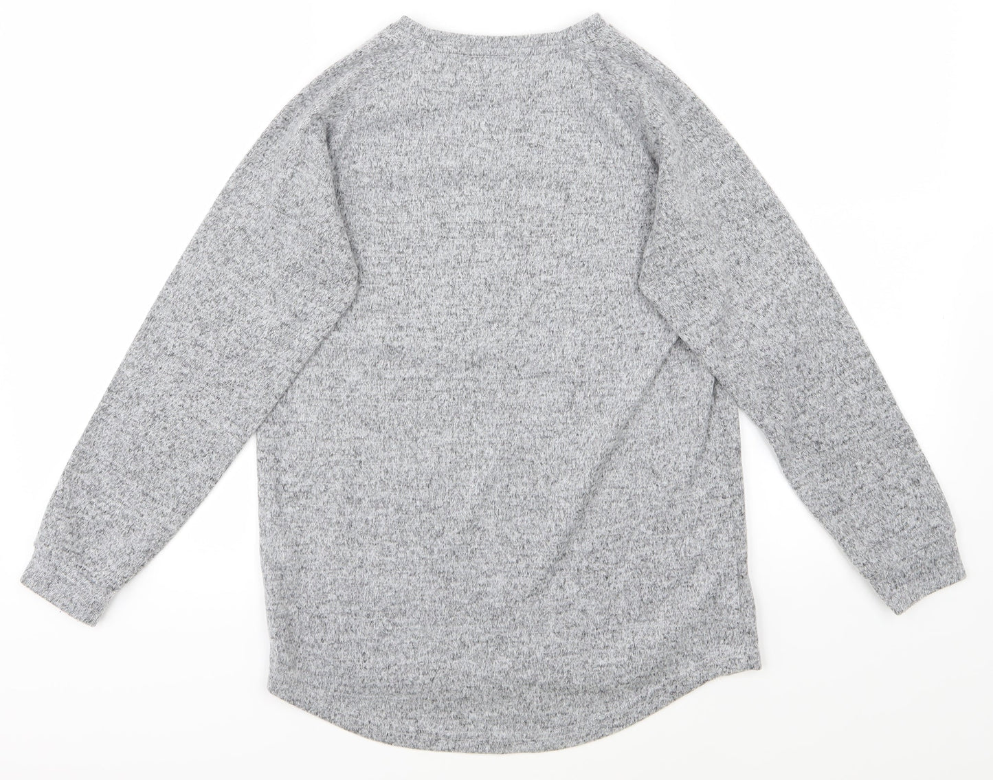 Tinkerbell Girls Grey   Pullover Jumper Size 12-13 Years  - pixie dust