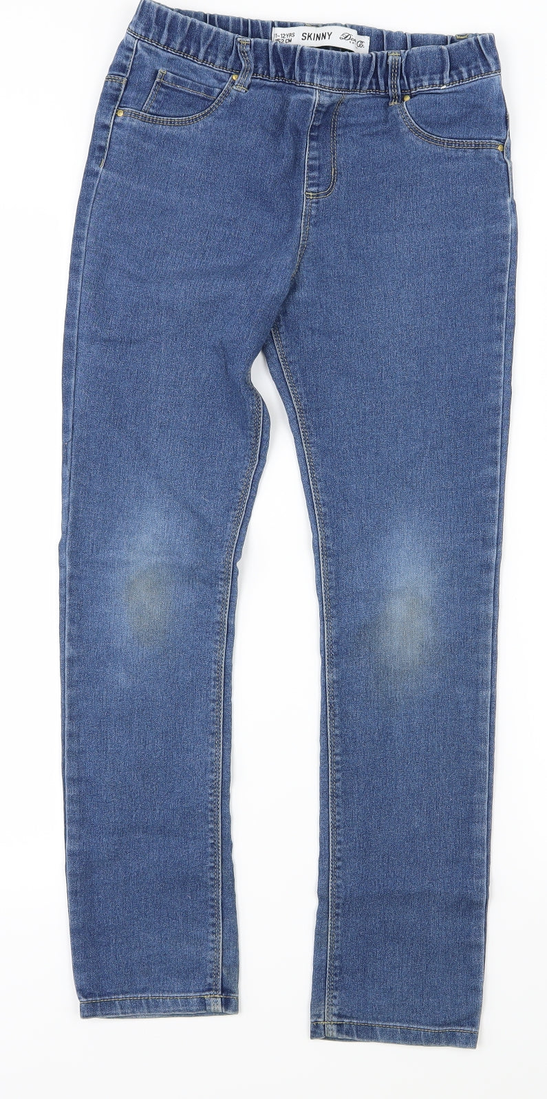Denim co Girls Blue   Skinny Jeans Size 11-12 Years