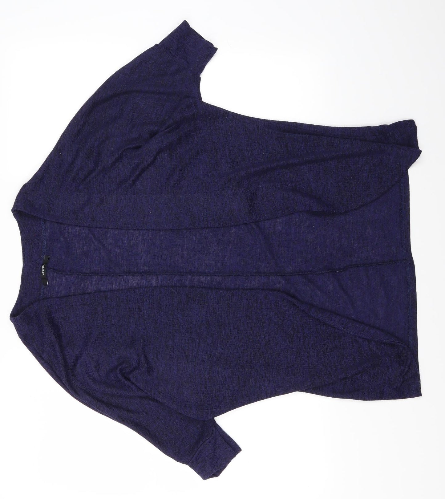 George Womens Blue   Cardigan Jumper Size 10