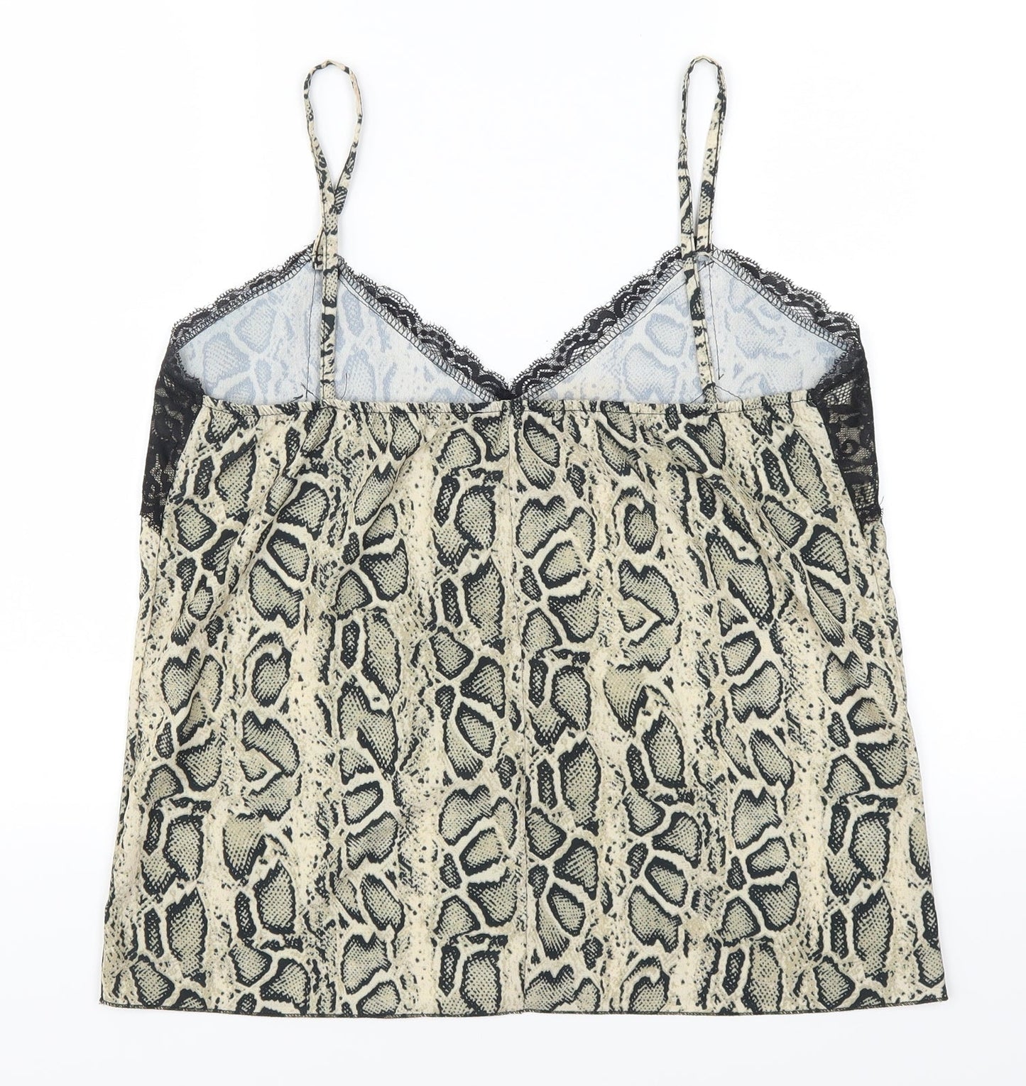 Made in Italy Womens Brown   Basic Tank Size 14