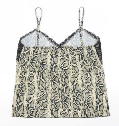 Made in Italy Womens Brown   Basic Tank Size 14