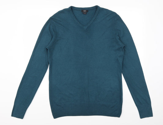 F&F Mens Blue   Pullover Jumper Size L