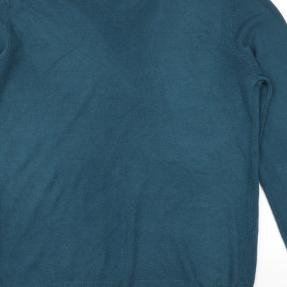 F&F Mens Blue   Pullover Jumper Size L