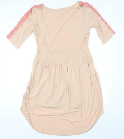 Be Beau Womens Pink   Fit & Flare  Size 14