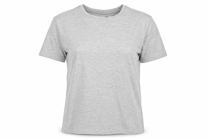 Womens UK Size M River Island Grey Basic T-Shirt