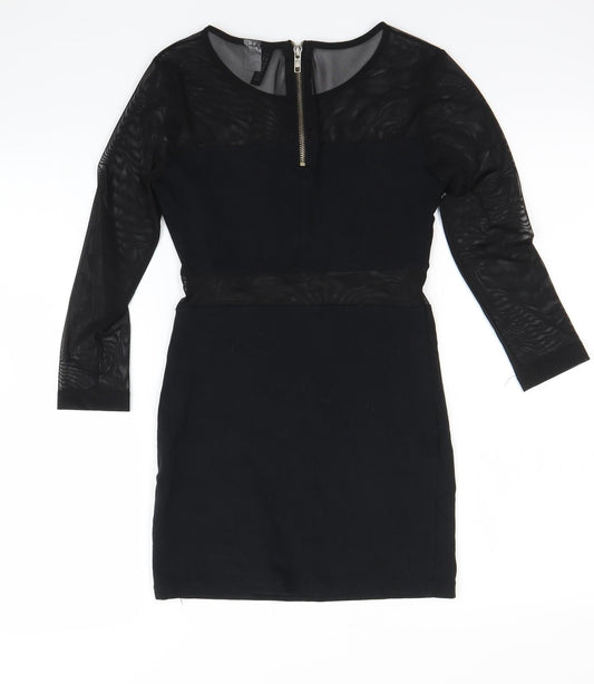 H&M Womens Black   Mini  Size 4