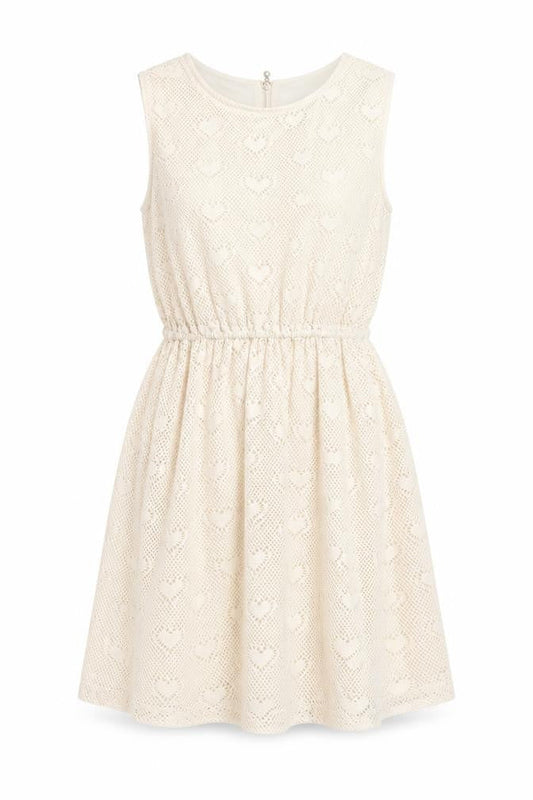 jasmine Womens Beige   Fit & Flare  Size 8