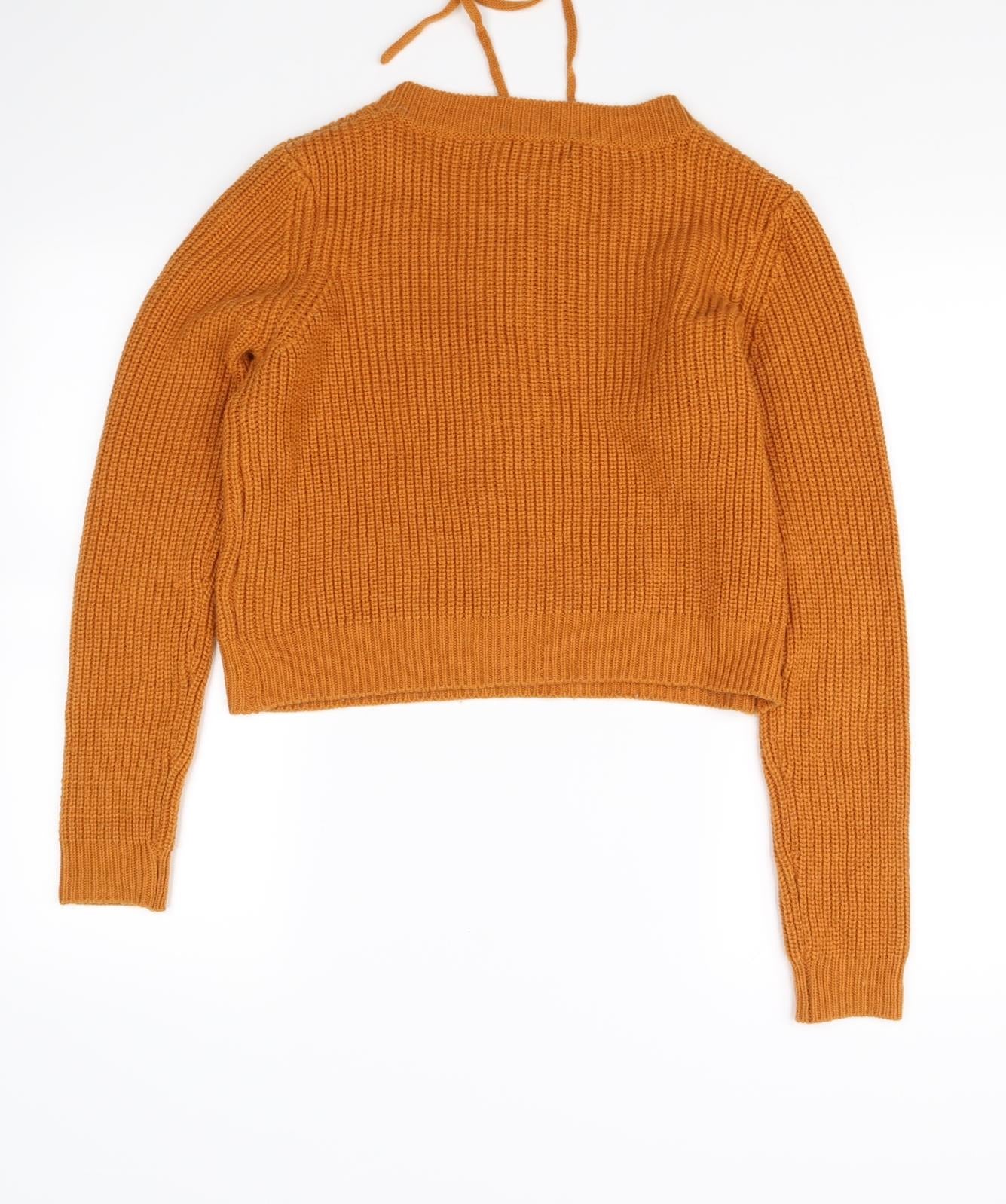 FOREVER 21 Womens Orange   Pullover Jumper Size M