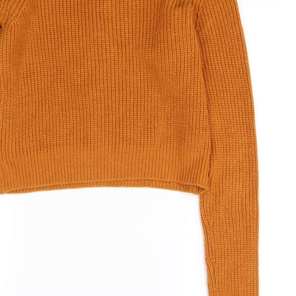 FOREVER 21 Womens Orange   Pullover Jumper Size M