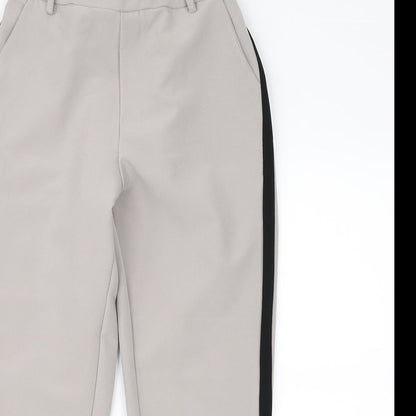 Boohoo Womens Grey   Dress Pants Trousers Size 10 L23 in