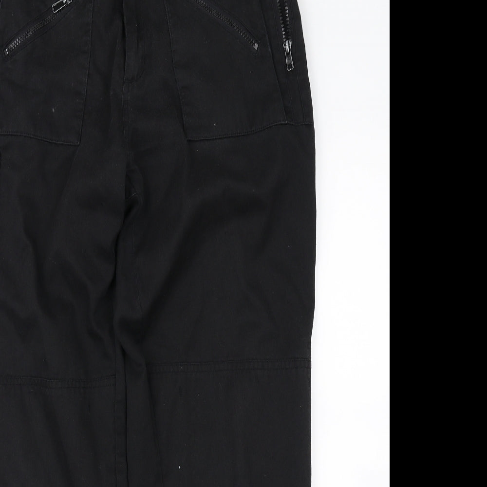 Preworn Mens Black   Trousers  Size M L28 in