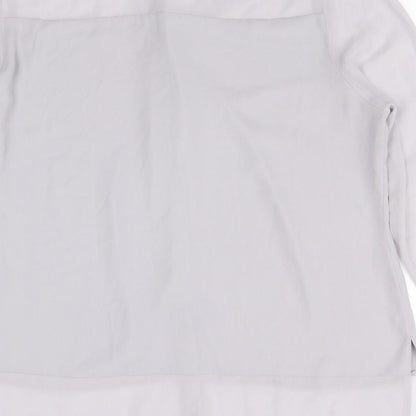 Womens UK Size 18 Bonmarche Grey Basic Button-Up