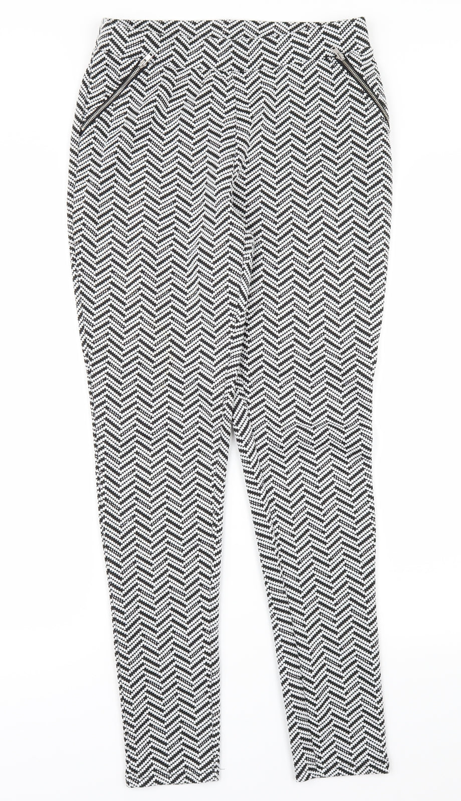 Womens UK Size 8 Atmosphere Regular Fit  Black Trousers