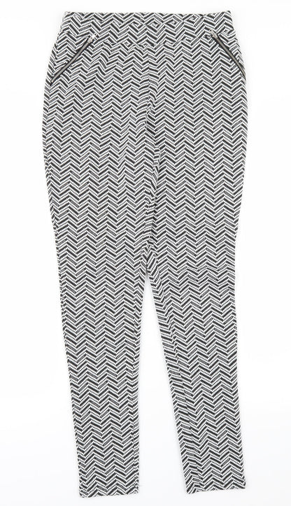 Womens UK Size 8 Atmosphere Regular Fit  Black Trousers