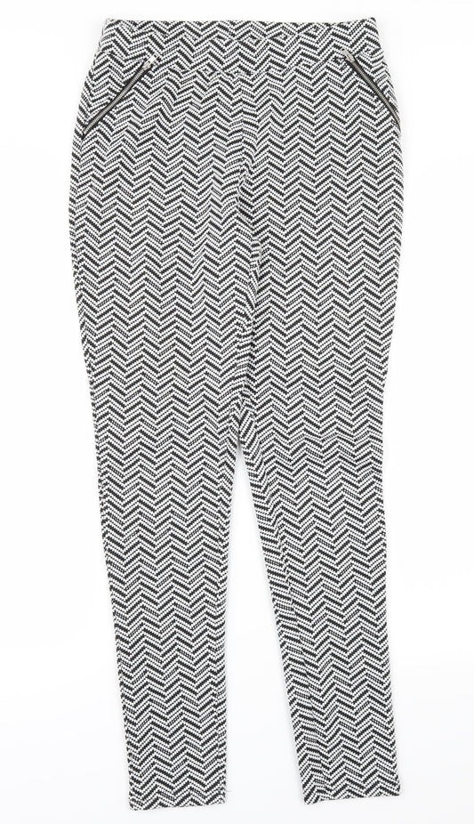 Womens UK Size 8 Atmosphere Regular Fit  Black Trousers