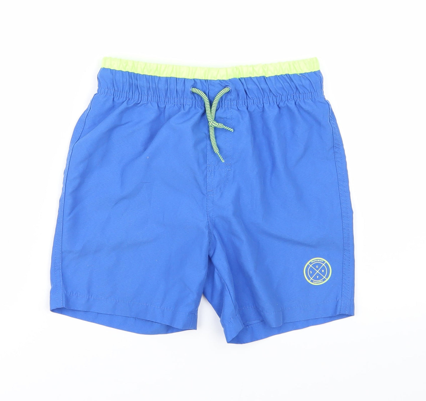 Rebel Boys Blue   Bermuda Shorts Size 7-8 Years