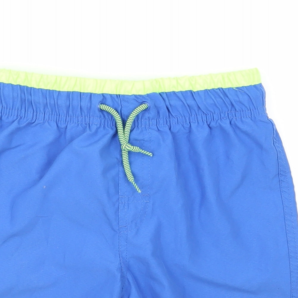 Rebel Boys Blue   Bermuda Shorts Size 7-8 Years