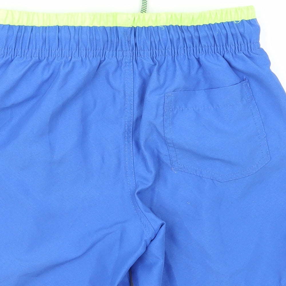 Rebel Boys Blue   Bermuda Shorts Size 7-8 Years